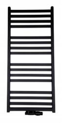 REGNIS LOX, fűtőelem 300x570mm központi csatlakozással 50mm, 401W, fekete matt, LOX60/30/D5/FEKETE (LOX60/30/D5/BLACK)