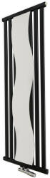 REGNIS Kalipso tükör, fűtőelem 500x1800mm központi csatlakozással 50mm, 780W, matt fekete, KALIPSOLUSTRO/1800/500/D5/BLACK (KALIPSOLUSTRO/1800/500/D5/BLACK)