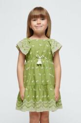 Mayoral gyerek ruha zöld, mini, harang alakú - zöld 104