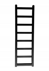 REGNIS DEX, fűtőelem 300x990mm központi csatlakozással 50mm, 447W, fekete matt, DEX100/30/D5/FEKETE (DEX100/30/D5/BLACK)