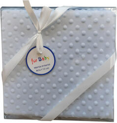  Gamberritos takaró plüss buborékos anyagú 80x110cm - Kék