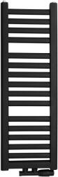 REGNIS Elba, fűtőelem 300x500mm központi csatlakozással 50mm, 250W, fekete matt, ELBA50/30/D5/FEKETE (ELBA50/30/D5/BLACK)