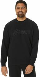 ASICS Férfi tenisz pulóver Asics Sweat Shirt - performance black/graphite grey