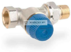 Resideo V2100DPI15 Kombi TRV - Nyomásfüggetlen termosztatikus radiátorszelep, egyenes, PI, 1/2", 20-140 l/h (V2100DPI15)