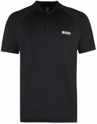 BOSS Tricouri polo bărbați "BOSS x Matteo Berrettini Pariq MB Polo - Negru