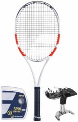 Babolat Rachetă tenis "Babolat Pure Strike 98 18/20 - white/red/black + racordaje + servicii racordare