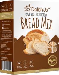 SoDelishUs szénhidrátcsökkentett kenyér lisztkeverék-Bread Mix 500g - naturreform