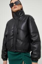 Answear Lab rövid kabát női, fekete, téli, oversize - fekete XL - answear - 13 990 Ft