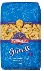 Gyermelyi Száraztészta gemelli GYERMELYI 2 tojásos durum 500 g - papir-bolt
