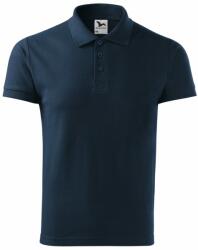 MALFINI Tricou polo bărbați Cotton - Albastru marin | XL (2120216)
