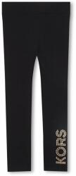 Michael Kors gyerek legging fekete, nyomott mintás - fekete 150