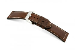 RIOS1931 RIOS Firenze Panerai bőr óraszíj, mokkabarna, 24/22 mm