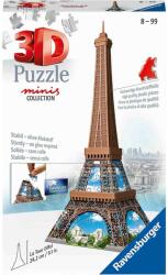 Ravensburger Puzzle 3D Mini Turnul Eiffel, 54 Piese (RVS3D12536) - pandytoys