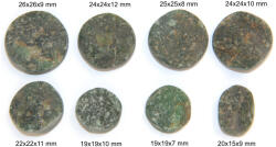  Pandantiv Aventurin cu Mica Druzy - Rotund - Oval - cu Gaura Laterala 19-26x15-26x7-12 mm - 1 Buc