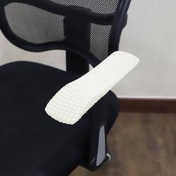 Forcheer 1 pár KÖRBEGUMIS Karfa Huzat forgószékhez (enyhén vízlepergető, fehér)