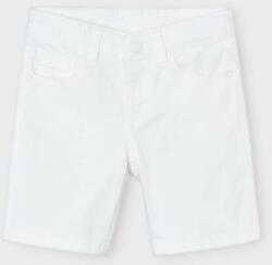 Mayoral gyerek rövidnadrág fehér, állítható derekú - fehér 98