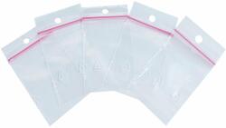 ACCENTA Pungi cu fermoar ziplock, 40 x 60 mm, ACCENTA, 100 buc/set