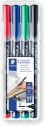 STAEDTLER Комплект маркери Staedtler Lumocolor 317 OHP M, 4 цвята (24879-А)