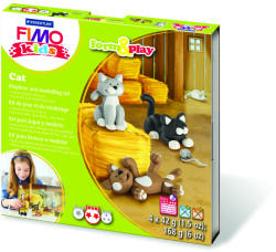 FIMO Комплект глина Staedtler Fimo Kids, 4x42g, Cat (23850-А-CAT)