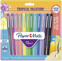 Newell Флумастри Flair 12 цвята, tropical (27598-А-TROPICAL)