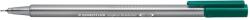 STAEDTLER Тънкописец Staedtler Triplus 334, морскозелен 38 (21117-А-МОРСКОЗЕЛ)