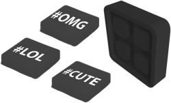 PIXIE CREW Пинче със светлоотразителна основа Pixie Crew Hashtag (PSH-01-52)