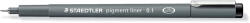 STAEDTLER Тънкописец Staedtler Pigment Liner 308, 0.1, черен (22909-А-0.1)