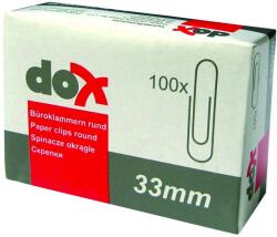 Office Products Кламери Office Products, заоблен връх, 33mm, опаковка 100 (15703-А)