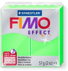 FIMO Полимерна глина Staedtler Fimo Effect, 57g, неон зелен 501 (21896-А-НЕОН ЗЕЛЕН)