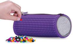 PIXIE CREW Несесер цилиндър Pixie Crew Grey/Purple (PXA-05-W14)