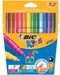  Флумастери BIC Visa 12 цвята (3922001)