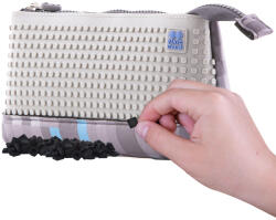 PIXIE CREW Несесер Pixie Crew мек без съдържание Grey-Blue (PXA-02-68)