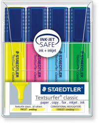 STAEDTLER Комплект текстмаркери Staedtler 364, 4 цвята, classic (21137-А-CLASSIC)