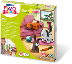 FIMO Комплект глина Staedtler Fimo Kids, 4x42g, Pet (23850-А-PET)