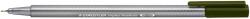 STAEDTLER Тънкописец Staedtler Triplus 334, маслин. зелен 57 (21117-А-МАСЛ ЗЕЛЕН)