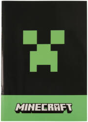 Minecraft Тетрадка А5, Minecraft Creeper с малки квадратчета (237953B516)