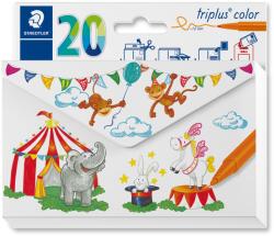 STAEDTLER Флумастри Staedtler 323, триъгълни, 20 цвята (27942-А)
