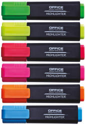 Office Products Комплект текстмаркери Office Products, 6 цвята (24098-А)