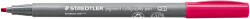 STAEDTLER Калиграфски флумастер Staedtler Pigment 375, бордо (31660-А-БОРДО)