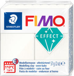 FIMO Полимерна глина Staedtler Fimo Effect, 57g, мет. бял 08 (21896-А-МЕТ.БЯЛ)