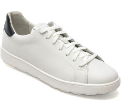 GEOX Pantofi GEOX albi, U45GPA, din piele naturala 46