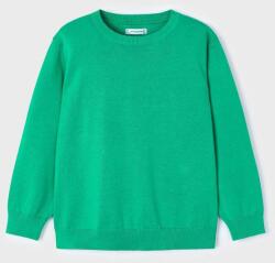 MAYORAL gyerek pamut pulóver zöld, könnyű - zöld 122 - answear - 8 390 Ft