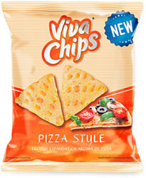 Viva Chips din Cartofi cu Aroma de Pizza, bax 24 buc x 50 g, Viva (5941311020835)