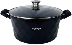 Cheffinger Cratita cu capac Diamond design CF-DIAC32S, 32cm 8.6L (CF-DIAC32S)