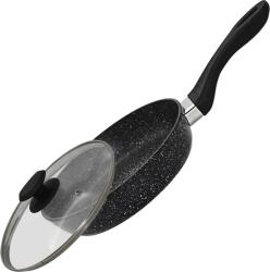 Green Point Tigaie adanca cu capac GP-34222, acoperire din marmura, 22cm (GP-34222)