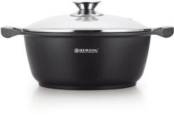 HERZOG Oala cu capac HR-CAS32M, acoperire din marmura, 32cm 8.6L (HR-CAS32M)