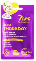 7 Days Mască de față, după sport Active Thursday - 7 Days Active Thursday 28 g