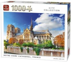 King Puzzle 1000 piese, Catedrala Notre Dame de Paris