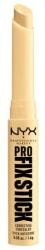 NYX Cosmetics Pro Fix Stick Correcting Concealer anticearcăn 1, 6 g pentru femei 0.3 Yellow