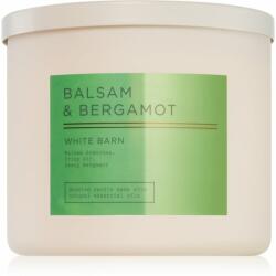 Bath & Body Works Balsam & Bergamot lumânare parfumată 411 g